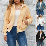 Veste à poche ample à revers