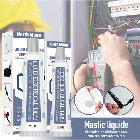 Mastic liquide étanche et résistant aux hautes températures