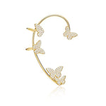 Boucles d'Oreilles Grimpeur Papillon à la Mode à l'Intérieur