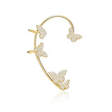 Boucles d'Oreilles Grimpeur Papillon à la Mode à l'Intérieur