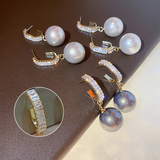 Boucles d'Oreilles Perle