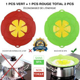 Couvercle en Silicone Fleur Bouchon de Déversement