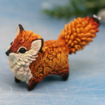 Ornement mignon de totem de renard