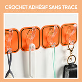 Multifonctionnel transparent 6 crochets