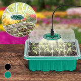 Plateaux de démarrage de graines avec lumière de croissance, 5 ensembles