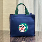 Joli sac à lunch en toile ours