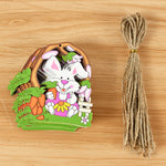Pendentif lapin de dessin animé de Pâques