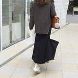 Pantalon Jupe en Molleton Irrégulier