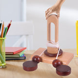 Corde de puzzle à manches en bois