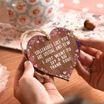 Plaque en Bois d'Amour