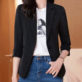 Veste de costume amincissante en Tencel