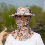 Vente anticipée 7 jours>>>Chapeau de soleil protection cou et visage