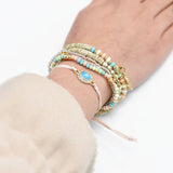 Bracelets de perles de riz multicouches