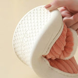 Chaussons chauds en peluche