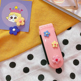 Peigne à Coussin d'Air Portable de Fleurs