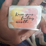 Cadeau de cartes de motivation drôle