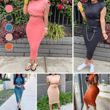 Ensemble deux pièces élégant et décontracté