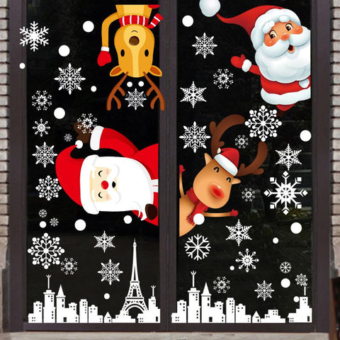 Autocollant de fenêtre de Noël