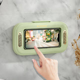 Support de téléphone étanche pour salle de bain