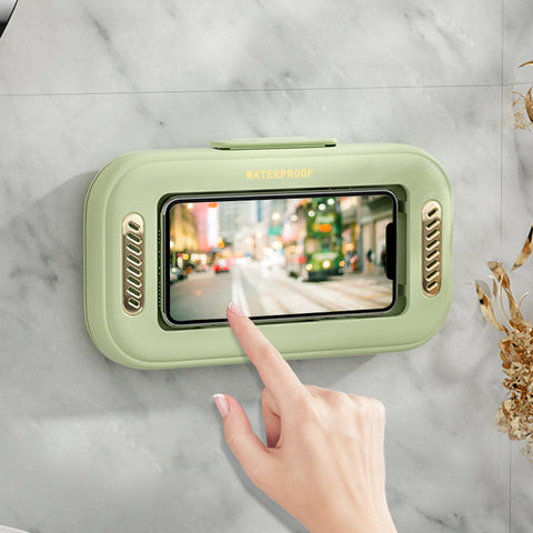 Support de téléphone étanche pour salle de bain