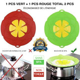 Couvercle en Silicone Fleur Bouchon de Déversement