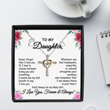 Collier croix et cœur To My Soulmate