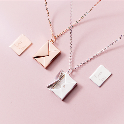 Collier Enveloppe D'amour