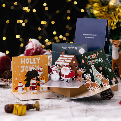 Cartes de Noël 3D
