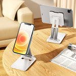 Support de Tablette/Téléphone Portable Réglable Ergonomique Pliable