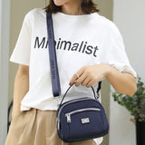 Sac à bandoulière léger en nylon solide