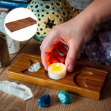Ornement Bougeoir en Bois Tarot