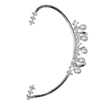 Boucles d'oreilles délicates en perles de zircon