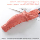 Soutien-gorge mince respirant sexy beau dos