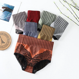 Nouvelle culotte en coton taille haute en dentelle pour femme