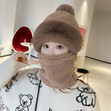 Bonnet écharpe coupe-vent pour femme pour le cyclisme