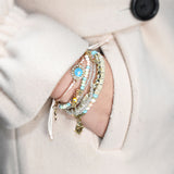 Bracelets de perles de riz multicouches