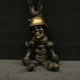 Porte-clés En Paracorde Soldat Squelette