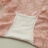 Culotte En Dentelle Taille Haute Pour Femme