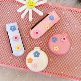 Peigne à Coussin d'Air Portable de Fleurs