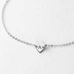 Bracelet de l'alphabet en acier inoxydable