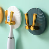 Porte-brosse à dents crochet collant sans clou