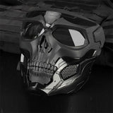 Masque de casque d'horreur de crâne