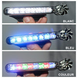 Lumières de voiture à LED alimentées par le vent (2pcs)