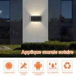 Applique murale d'extérieur solaire