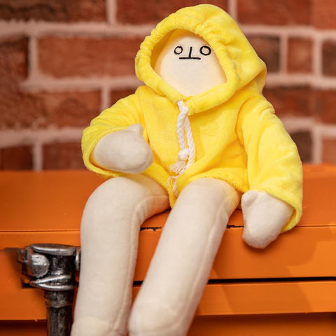 Poupée Drôle de Cadeau de Noël-banane