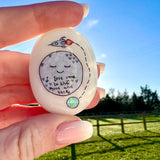 Cadeau mignon-Gemme d'amour