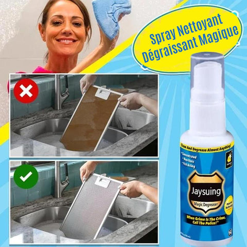 Spray nettoyant dégraissant magique