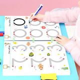 Cahier d'éducation préscolaire de formation au contrôle du stylo