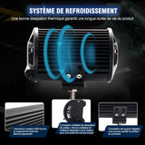 Gousses de Lumière de Travail Stroboscopique à Lumière Blanche Ambre de 5 in