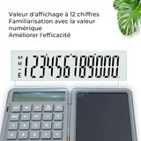 Calculatrice d'écriture pliante